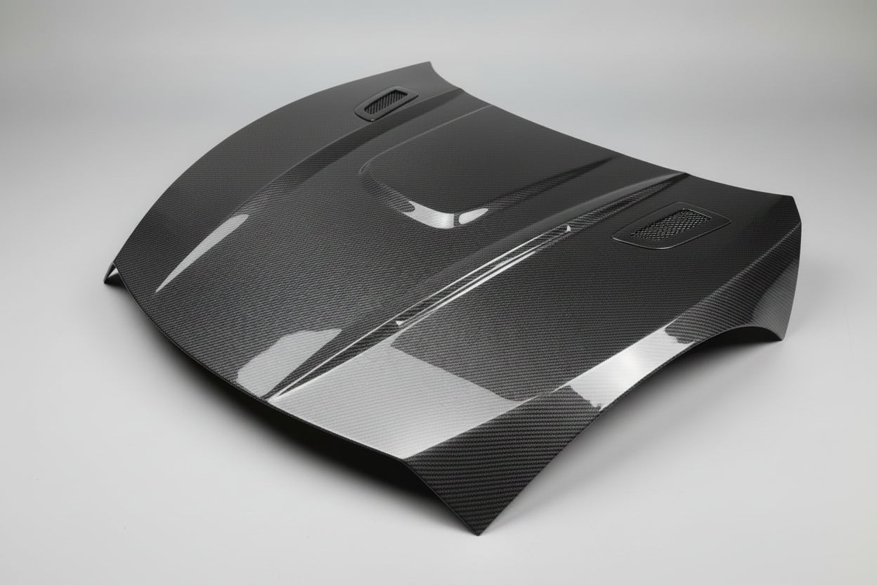 Carbon Fiber C Style Engine Hood For Tesla Model 3